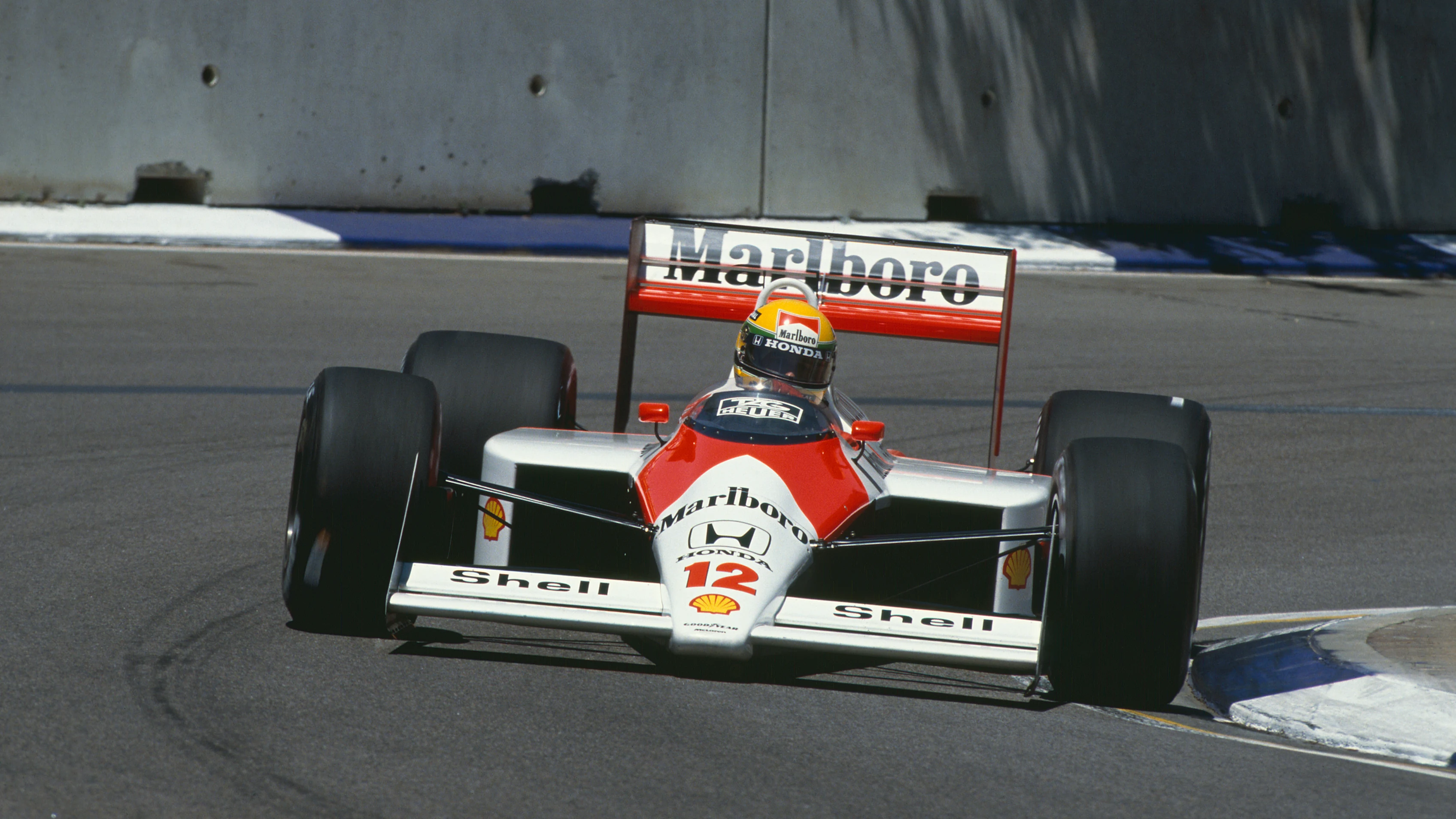1988 Gran Premio de Australia. Adelaida, Australia. 11 - 13 de noviembre de 1988. Ayrton Senna (McLaren