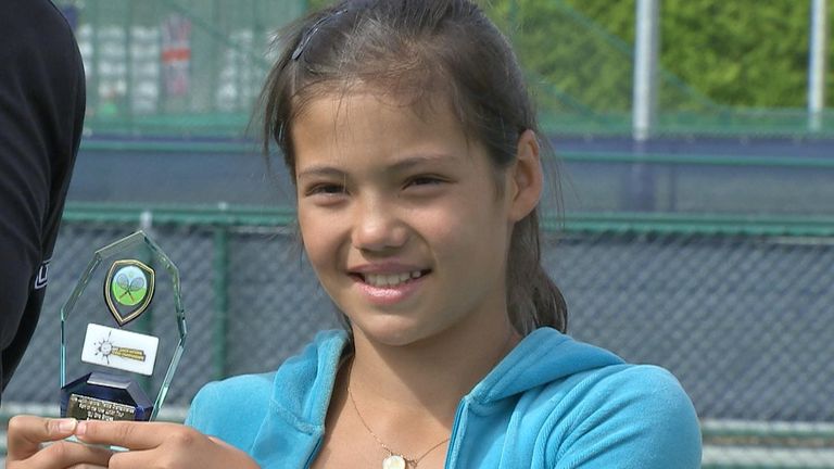 Emma Raducanu consigue el segundo puesto en el campeonato de tenis juvenil de 2014