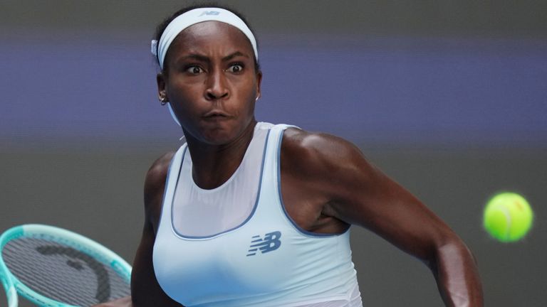 Coco Gautf, China Open Tennis 2025 (Associated Press)
