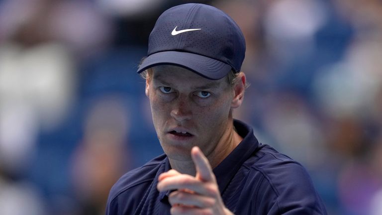 Jannik Sinner, Abierto de China 2025 (Associated Press)