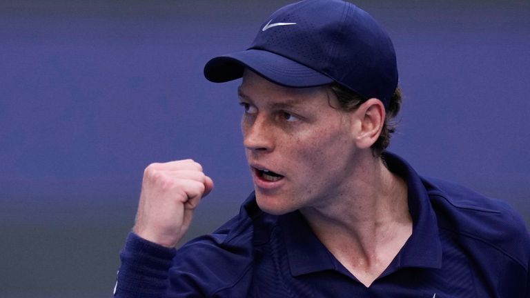Jannik Sinner está en la final del Abierto de China en Beijing