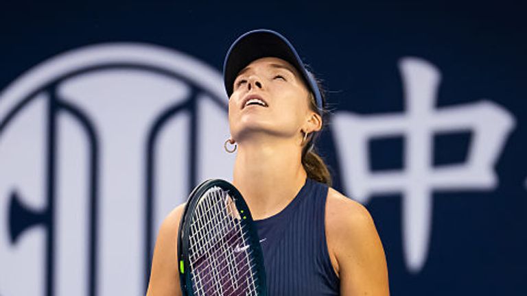 Katie Boulter quedó eliminada de la segunda ronda del Abierto de China tras perder ante la estadounidense Amanda Anisimova