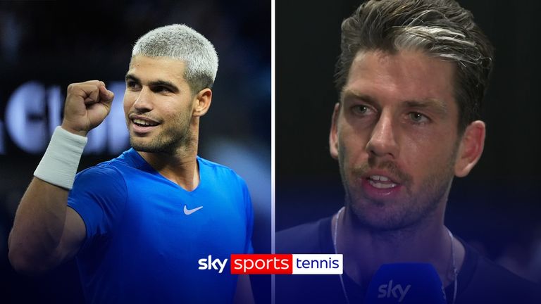 Después de haber vencido a Sebastián Báez en sets corridos, Cameron Norrie está emocionado ante la perspectiva de enfrentarse al número uno del mundo, Carlos Alcaraz, en la segunda ronda del Masters de París.