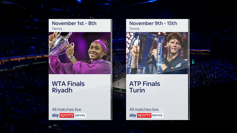 Finales WTA y Finales ATP