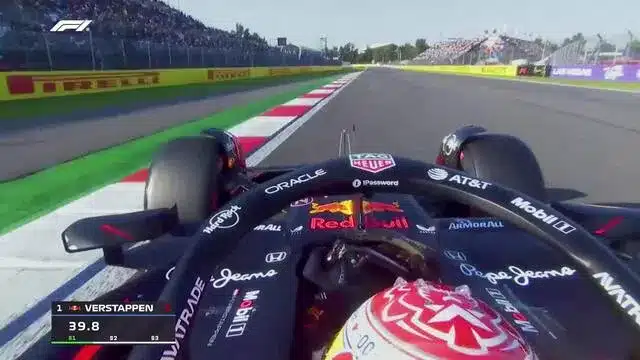 MIRAR: Sube a bordo mientras Verstappen marca el ritmo del viernes en México
