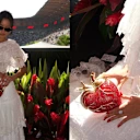 En el Gran Premio de la Ciudad de México, Alexandra lució un conjunto inspirado en el autorretrato de Frida Khalo con la etiqueta "Las dos Fridas"y fue un guiño a sus raíces mexicanas. Desliza para ver más imágenes