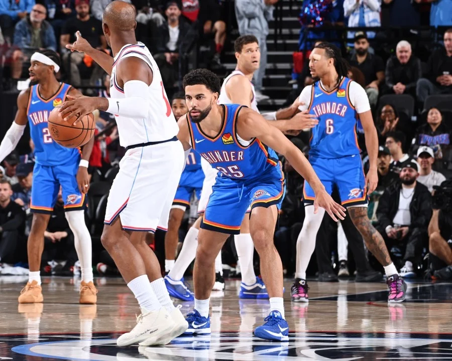 Ajay Mitchell leads Thunder defense