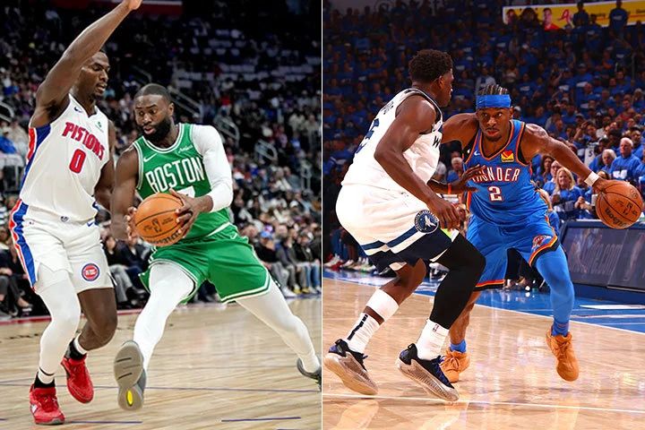 Jalen Duren, Jaylen Brown, Anthony Edwards, Shai Gilgeous-Alexander