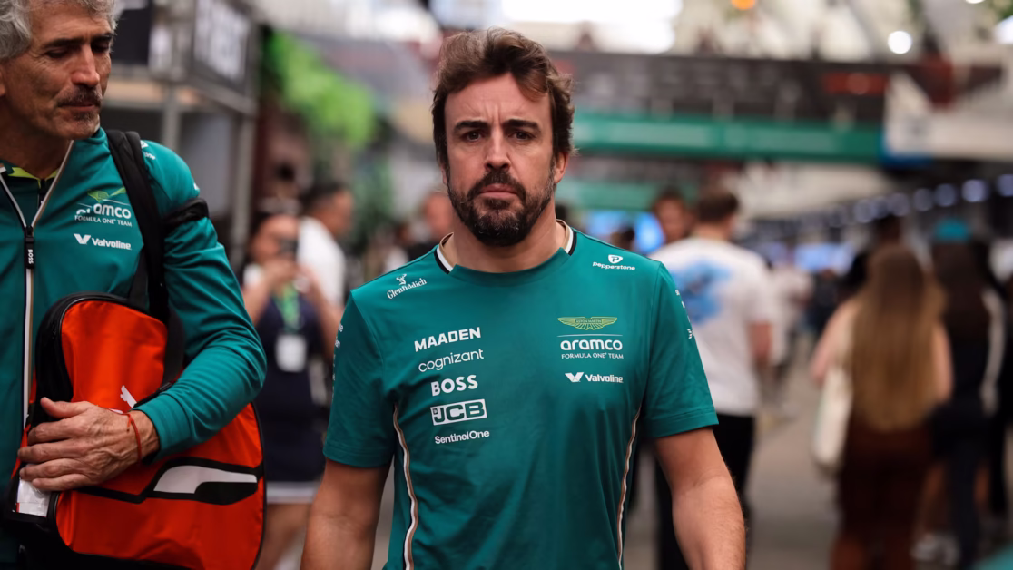 ‘No nos rendiremos’: Alonso declara que Aston Martin está ‘con el pie derecho’ después de una sólida actuación en la clasificación Sprint en Brasil