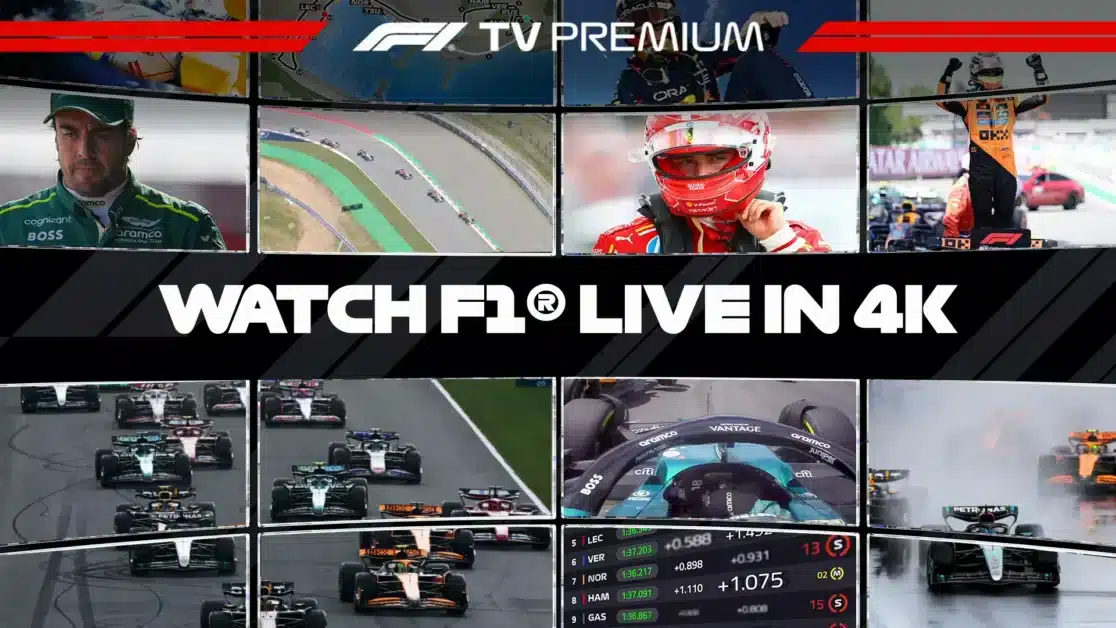 Cómo transmitir el Gran Premio de Sao Paulo de Fórmula 1 2025 en F1 TV Premium