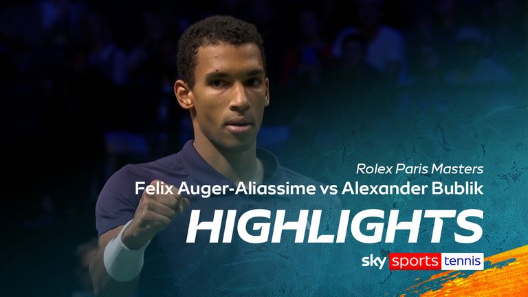 Felix Auger-Aliassime contra Alexander Bublik