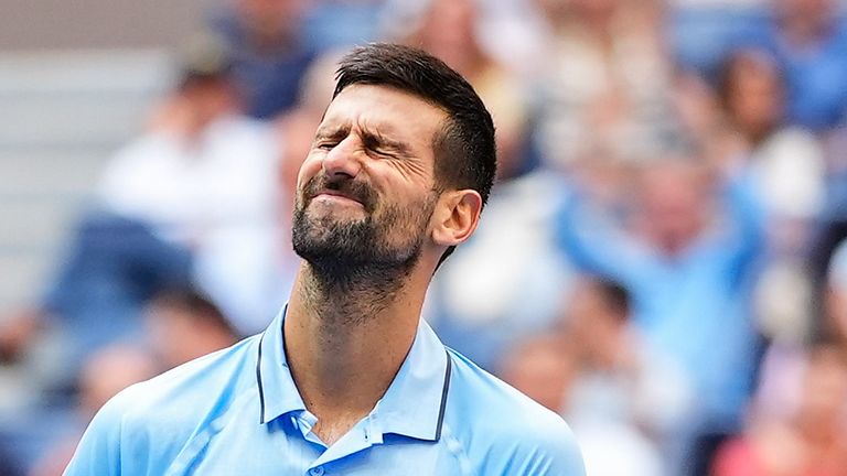 Novak Djokovic cayó derrotado en sets corridos en la semifinal del US Open ante Carlos Alcaraz