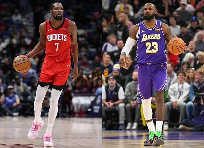 Kevin Durant, LeBron James