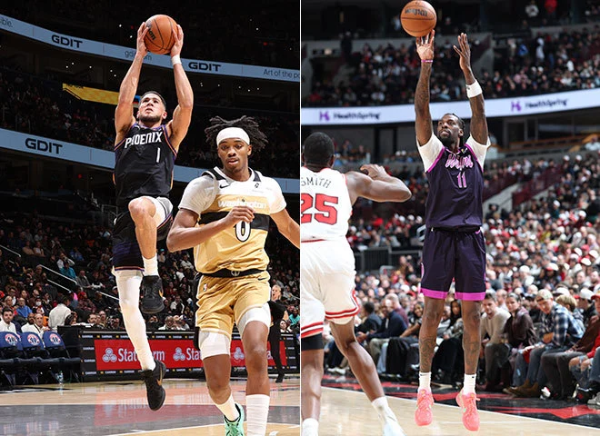 Devin Booker, Naz Reid