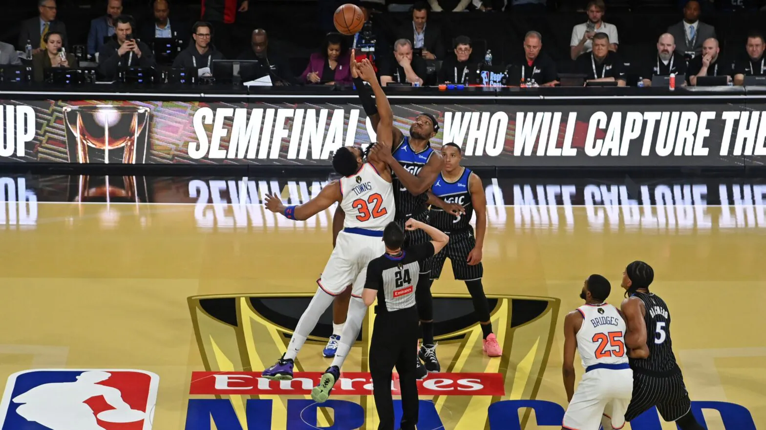 Knicks-Magic inicio
