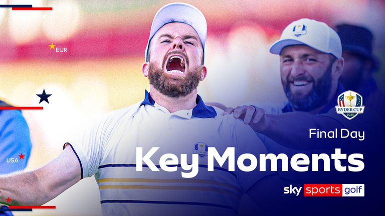 Ryder Cup: Europe win in dramatic style | Final day key moments