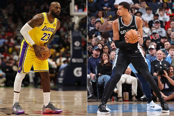 LeBron James, Victor Wembanyama