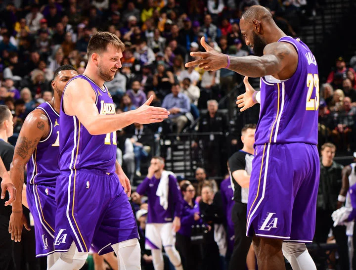 Luka Dončić, LeBron James