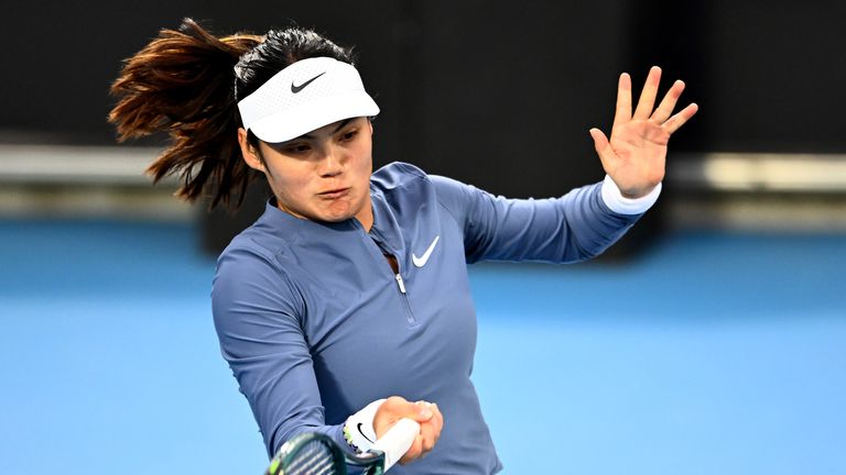 Emma Raducanu, Hobart Internacional 2026