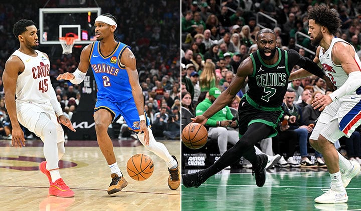 Donovan Mitchell, Shai Gilgeous-Alexander, Jaylen Brown, Cade Cunningham