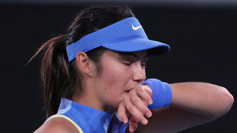 Emma Raducanu (Foto AP/Asanka Brendon Ratnayake)