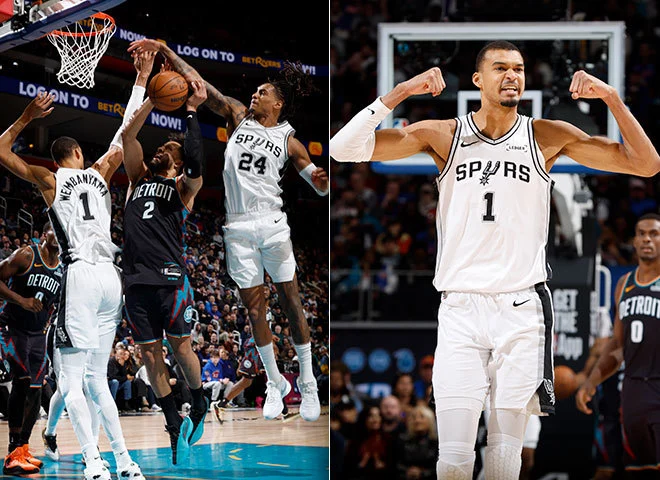 Devin Vassell, Víctor Wembanyama