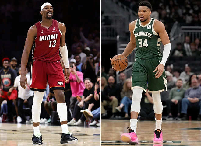 Bam Adebayo, Giannis Antetokounmpo