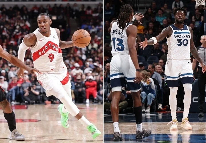 RJ Barrett, Ayo Dosunmu, Julius Randle