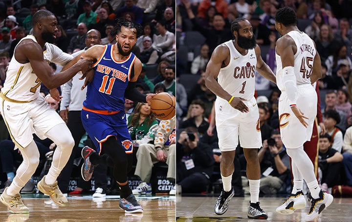 Jaylen Brown, Jalen Brunson, James Harden, Donovan Mitchell