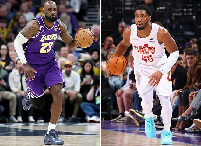 LeBron James, Donovan Mitchell
