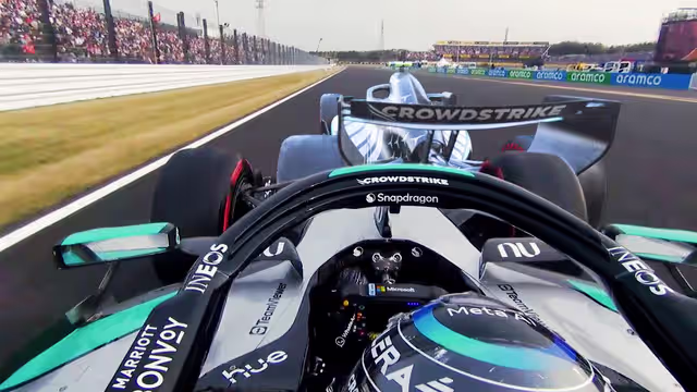 COCHE FANTASMA: Mira cómo Antonelli venció a Russell en la lucha por la pole position del GP de Japón