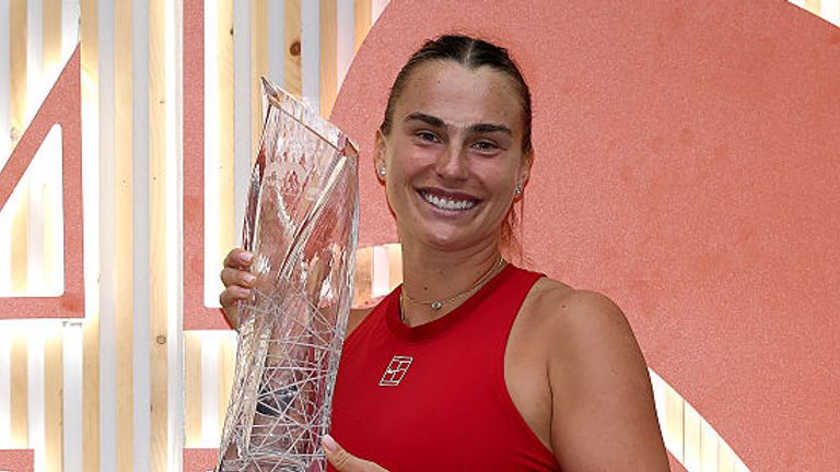 Aryna Sabalenka triunfó en Miami conquistando su segundo título como número uno del mundo