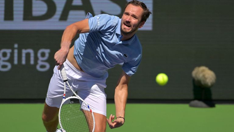 Medvedev está en buena forma de cara al choque con Draper. Foto: Reuters