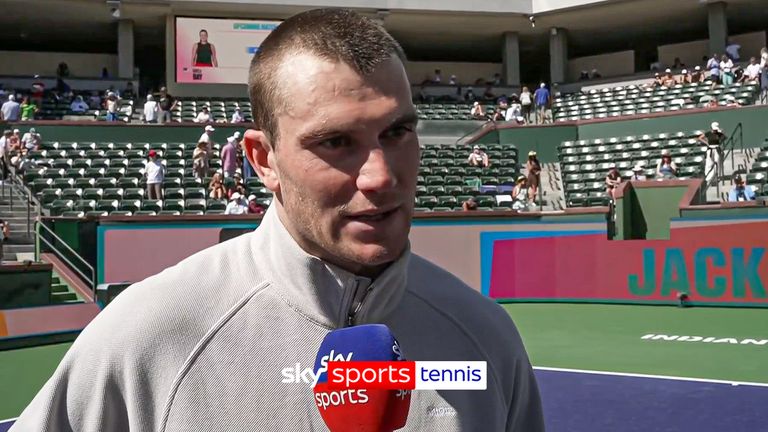 Jack Draper habla tras ganar en Indian Wells