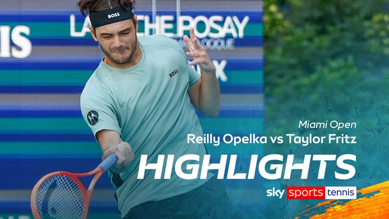 Reilly Opelka contra Taylor Fritz