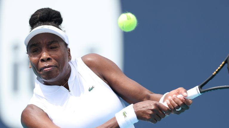 Venus Williams sufrió una eliminación en primera ronda del Miami Open ante el británico Fran Jones