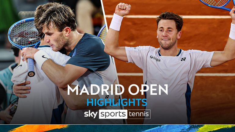 Lo más destacado de Jack Draper contra Casper Ruud