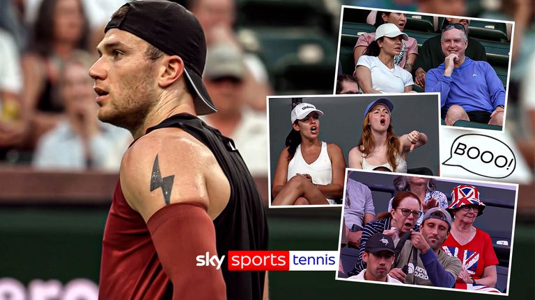 Jack Draper juega en el Abierto de Miami