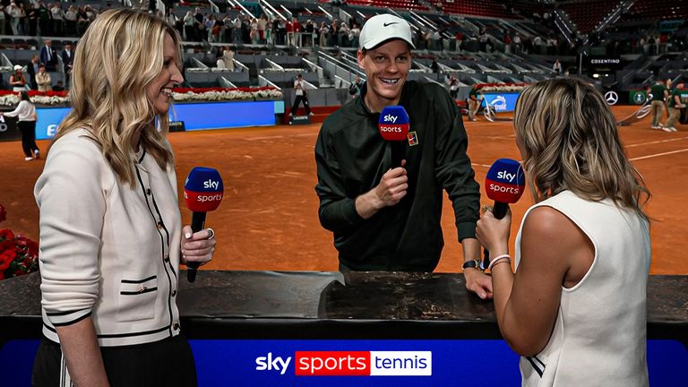 Jannik Sinner vence a Rafael Jodar en el Open de Madrid