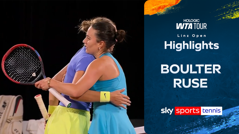 Lo más destacado de Katie Boulter contra Elena-Gabriela Ruse en el Upper Austria Ladies Linz Open.